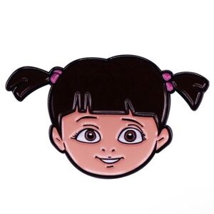 Boo Enamel Pin, Monsters, Inc. 2001 Comedy/Adventure Cartoon Enamel Pin